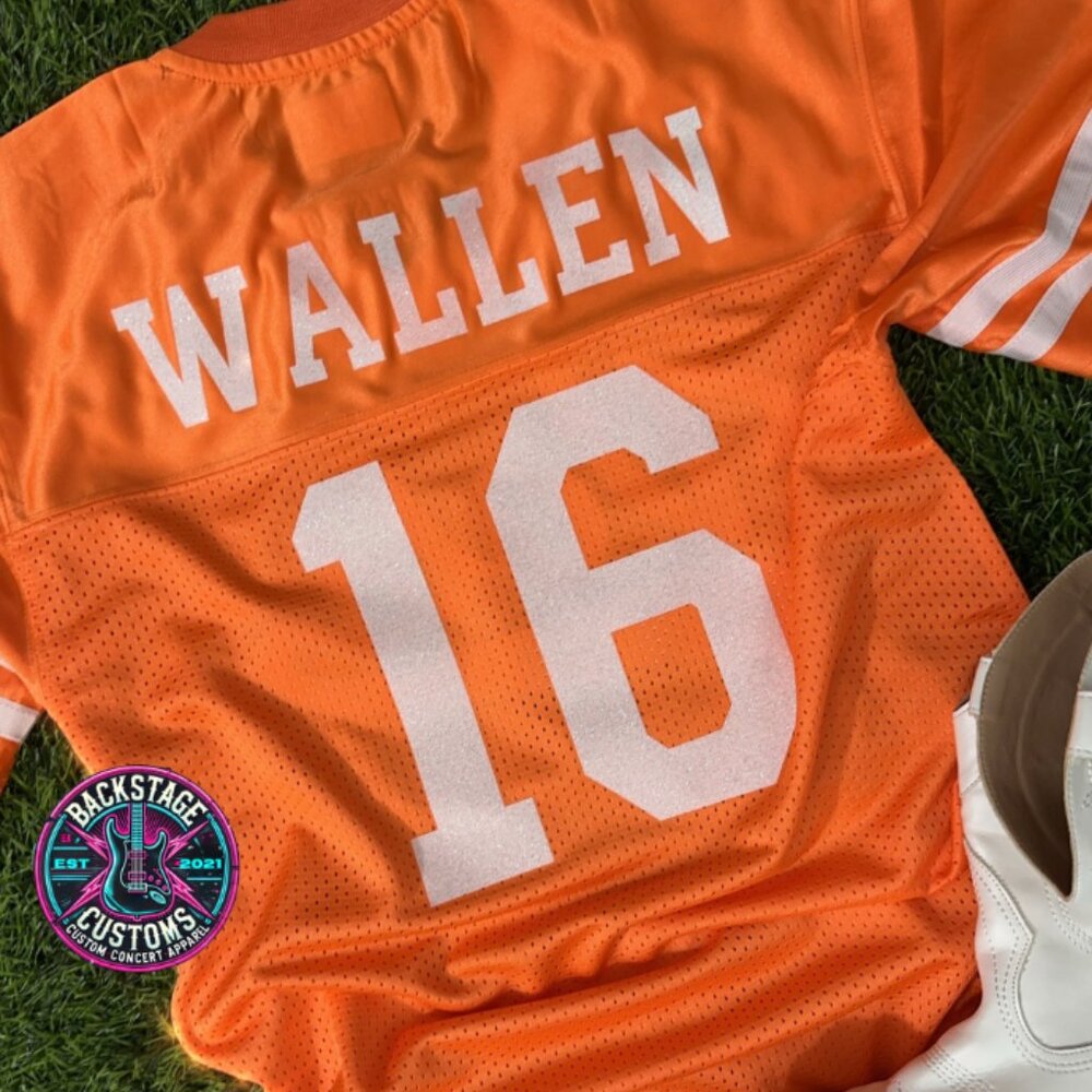 🧡 Orange Vols Wallen Football Jersey